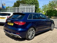 USED 2016 66 AUDI S3 2.0 TFSI Sportback 5dr Petrol S Tronic quattro Euro 6 (s/s) (310 ps) 