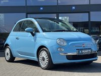 USED 2012 62 FIAT 500 1.2 Lounge Hatchback 3dr Petrol Manual Euro 4 (69 bhp) PAN-ROOF*BTOOTH*&pound;35 TAX*64K MILES