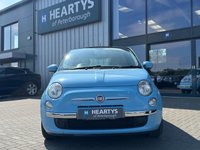 USED 2012 62 FIAT 500 1.2 Lounge Hatchback 3dr Petrol Manual Euro 4 (69 bhp) PAN-ROOF*BTOOTH*&pound;35 TAX*64K MILES