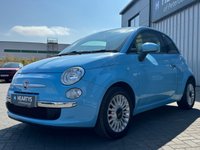 USED 2012 62 FIAT 500 1.2 Lounge Hatchback 3dr Petrol Manual Euro 4 (69 bhp) PAN-ROOF*BTOOTH*&pound;35 TAX*64K MILES