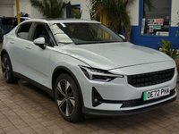 USED 2022 72 POLESTAR POLESTAR 2 Single Motor 69kWh Standard Range Fastback 5dr Electric Auto FWD (231 ps) SUNROOF SAT NAV HEATED SEATS PARKING CAMERA CRUISE CONTROL PARKING SENSORS 1 OWNER SERVICE HISTORY WARRANTY