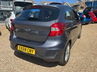 USED 2018 68 FORD KA+ 1.2 Ti-VCT Zetec Hatchback 5dr Petrol Manual Euro 6 (s/s) (70 ps) Five Door Ka+ With Bluetooth & Air Conditioning