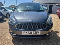 USED 2018 68 FORD KA+ 1.2 Ti-VCT Zetec Hatchback 5dr Petrol Manual Euro 6 (s/s) (70 ps) Five Door Ka+ With Bluetooth & Air Conditioning