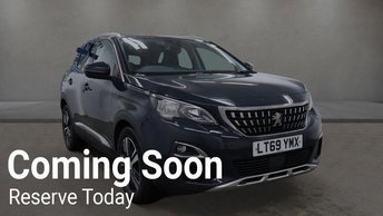 2019 PEUGEOT 3008 1.5 BlueHDi Allure EAT Euro 6 (s/s) 5dr &pound;9999.00