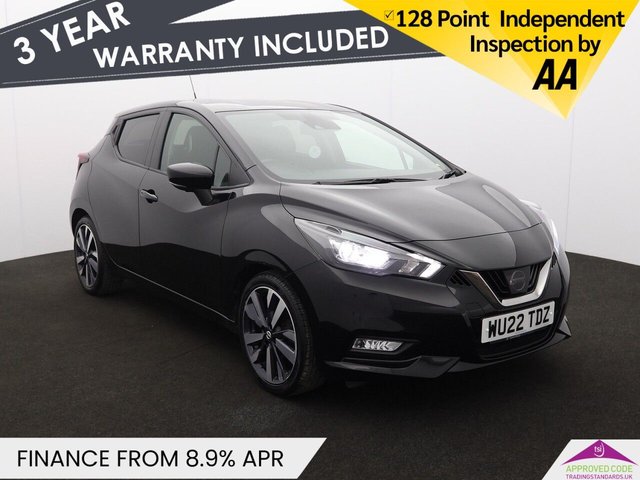 View our Nissan Micra 1.0 IG-T Tekna Hatchback 5dr Petrol Manual Euro 6 (s/s) (92 ps)