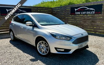 2018 FORD FOCUS 1.0T EcoBoost Zetec Edition Hatchback 5dr Petrol Auto Euro 6 (s/s) (125 ps) &pound;8995.00