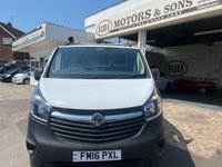 USED 2016 16 VAUXHALL VIVARO 1.6 CDTi 2900 ecoFLEX Panel Van 5dr Diesel Manual L1 H1 Euro 5 (s/s) (90 ps) 
