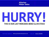 USED 2018 68 MERCEDES-BENZ CLA 1.6 CLA180 AMG Line Edition Coupe 4dr Petrol Manual Euro 6 (s/s) (122 ps) MUST SEE CAR EXCELLENT CONDITION