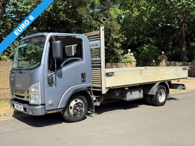View our Isuzu Grafter 1.9D N35 Green 125BHP RWD Euro 6 13FT 9IN DRPSIDE TRUCK