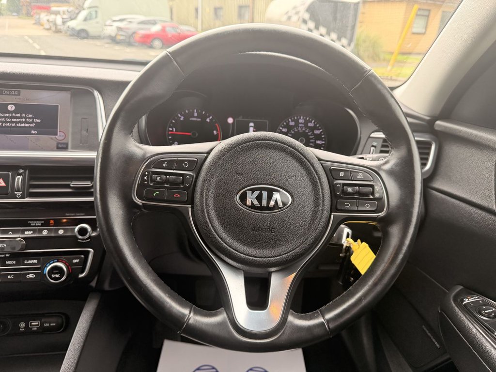 USED 2017 17 KIA OPTIMA 1.7 CRDi 3 Sportswagon 5dr Diesel Manual Euro 6 (s/s) (139 bhp) Rear Camera, Sat Nav
