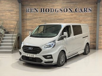 2022 FORD TRANSIT CUSTOM 2.0 320 EcoBlue MS-RT Crew Van Double Cab 5dr Diesel Auto L2 H1 Euro 6 (170 ps)