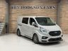 USED 2022 72 FORD TRANSIT CUSTOM 2.0 320 EcoBlue MS-RT Crew Van Double Cab 5dr Diesel Auto L2 H1 Euro 6 (170 ps) NO VAT! LWB! Genuine MSRT!