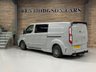 USED 2022 72 FORD TRANSIT CUSTOM 2.0 320 EcoBlue MS-RT Crew Van Double Cab 5dr Diesel Auto L2 H1 Euro 6 (170 ps) NO VAT! LWB! Genuine MSRT!