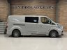 USED 2022 72 FORD TRANSIT CUSTOM 2.0 320 EcoBlue MS-RT Crew Van Double Cab 5dr Diesel Auto L2 H1 Euro 6 (170 ps) NO VAT! LWB! Genuine MSRT!