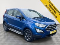 USED 2018 68 FORD ECOSPORT 1.0T EcoBoost Zetec SUV 5dr Petrol Manual Euro 6 (s/s) (100 ps) Apple CarPlay, Air Con