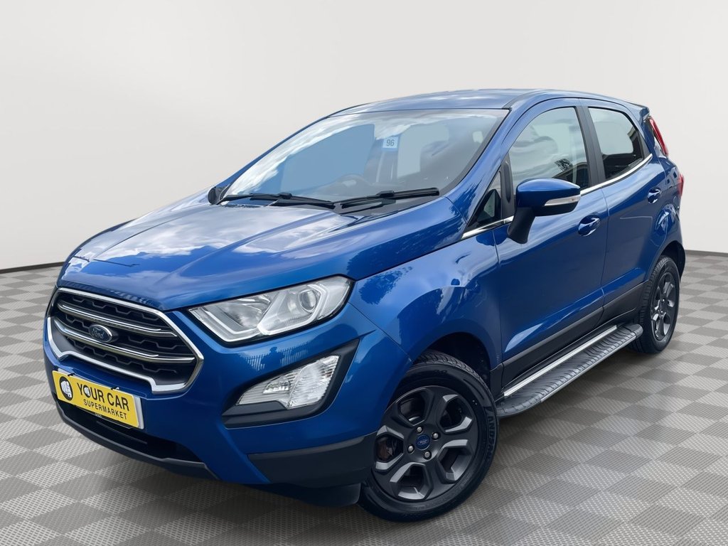 USED 2018 68 FORD ECOSPORT 1.0T EcoBoost Zetec SUV 5dr Petrol Manual Euro 6 (s/s) (100 ps) Apple CarPlay, Air Con