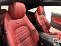USED 2018 18 MERCEDES-BENZ C-CLASS 2.1 C250d AMG Line (Premium Plus) Coupe 2dr Diesel G-Tronic+ Euro 6 (s/s) (204 ps) Striking Designo White , Cranberry Red Leather Interior , 19" Alloy Wheels , Night Pack, Panoramic Glass Slide Roof