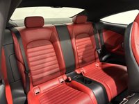 USED 2018 18 MERCEDES-BENZ C-CLASS 2.1 C250d AMG Line (Premium Plus) Coupe 2dr Diesel G-Tronic+ Euro 6 (s/s) (204 ps) Striking Designo White , Cranberry Red Leather Interior , 19" Alloy Wheels , Night Pack, Panoramic Glass Slide Roof