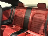USED 2018 18 MERCEDES-BENZ C-CLASS 2.1 C250d AMG Line (Premium Plus) Coupe 2dr Diesel G-Tronic+ Euro 6 (s/s) (204 ps) Striking Designo White , Cranberry Red Leather Interior , 19" Alloy Wheels , Night Pack, Panoramic Glass Slide Roof