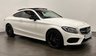 USED 2018 18 MERCEDES-BENZ C-CLASS 2.1 C250d AMG Line (Premium Plus) Coupe 2dr Diesel G-Tronic+ Euro 6 (s/s) (204 ps) Striking Designo White , Cranberry Red Leather Interior , 19" Alloy Wheels , Night Pack, Panoramic Glass Slide Roof