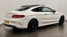 USED 2018 18 MERCEDES-BENZ C-CLASS 2.1 C250d AMG Line (Premium Plus) Coupe 2dr Diesel G-Tronic+ Euro 6 (s/s) (204 ps) Striking Designo White , Cranberry Red Leather Interior , 19" Alloy Wheels , Night Pack, Panoramic Glass Slide Roof