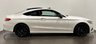 USED 2018 18 MERCEDES-BENZ C-CLASS 2.1 C250d AMG Line (Premium Plus) Coupe 2dr Diesel G-Tronic+ Euro 6 (s/s) (204 ps) Striking Designo White , Cranberry Red Leather Interior , 19" Alloy Wheels , Night Pack, Panoramic Glass Slide Roof