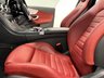 USED 2018 18 MERCEDES-BENZ C-CLASS 2.1 C250d AMG Line (Premium Plus) Coupe 2dr Diesel G-Tronic+ Euro 6 (s/s) (204 ps) Striking Designo White , Cranberry Red Leather Interior , 19" Alloy Wheels , Night Pack, Panoramic Glass Slide Roof
