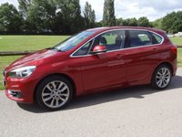 USED 2015 15 BMW 2 SERIES ACTIVE TOURER 2.0 220i Luxury MPV 5dr Petrol Auto Euro 6 (s/s) (192 ps) ONE PRIVATE OWNER WITH 28000 MILES 