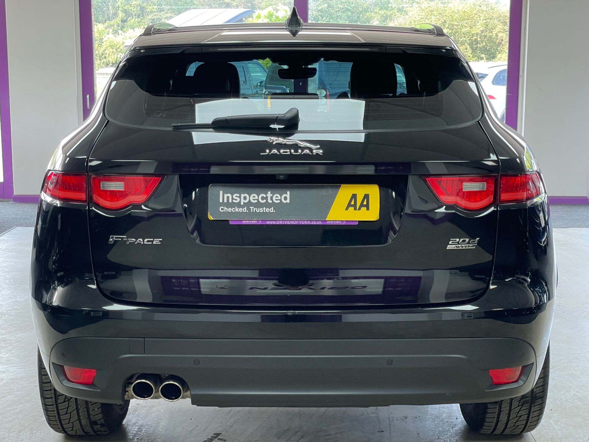 USED 2020 20 JAGUAR F-PACE 2.0 D180 R-Sport SUV 5dr Diesel Auto AWD Euro 6 (s/s) (180 ps) 
