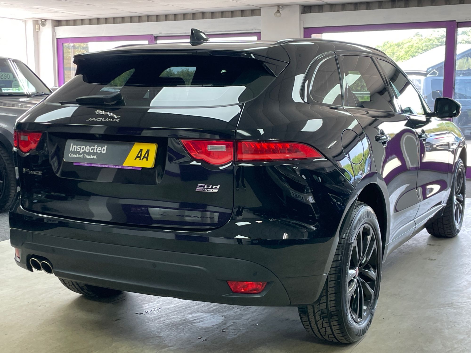USED 2020 20 JAGUAR F-PACE 2.0 D180 R-Sport SUV 5dr Diesel Auto AWD Euro 6 (s/s) (180 ps) 