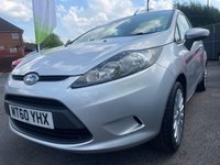 USED 2010 60 FORD FIESTA 1.25 Edge Hatchback 3dr Petrol Manual (129 g/km, 81 bhp) ALLOY WHEELS, AIR CONDITIONING;