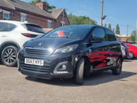 USED 2017 67 PEUGEOT 108 1.2 PureTech Allure Hatchback 5dr Petrol Manual Euro 6 (82 ps) 