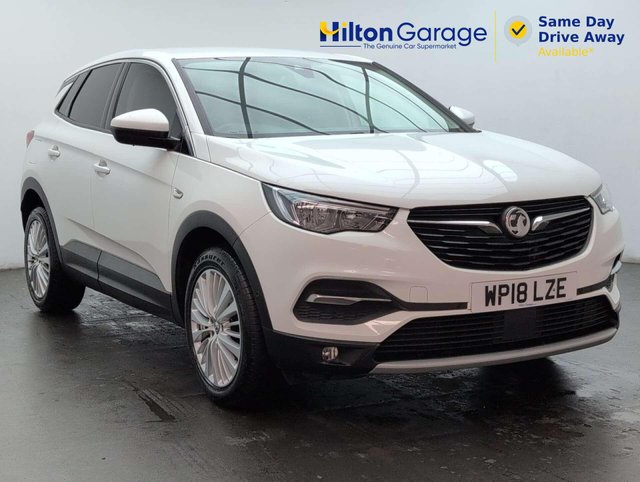 USED 2018 18 VAUXHALL GRANDLAND X 1.2 Grandland X Sport Nav T S/S 5dr CLICK+COLLECT / HOME DELIVERY