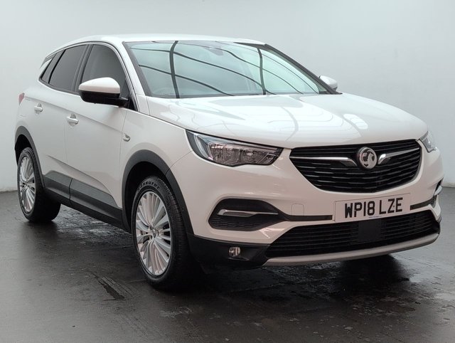 USED 2018 18 VAUXHALL GRANDLAND X 1.2 Grandland X Sport Nav T S/S 5dr CLICK+COLLECT / HOME DELIVERY