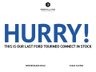 USED 2016 65 FORD TOURNEO CONNECT 1.5 TDCi Zetec MPV 5dr Diesel Manual Euro 6 (100 ps) ***VERY LOW MILEAGE***