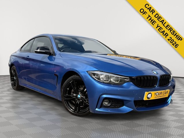 2019 19 BMW 4 SERIES 2.0 420d M Sport Coupe 2dr Diesel Auto Euro 6 (s/s) (190 ps) Heated Seats, Sat Nav