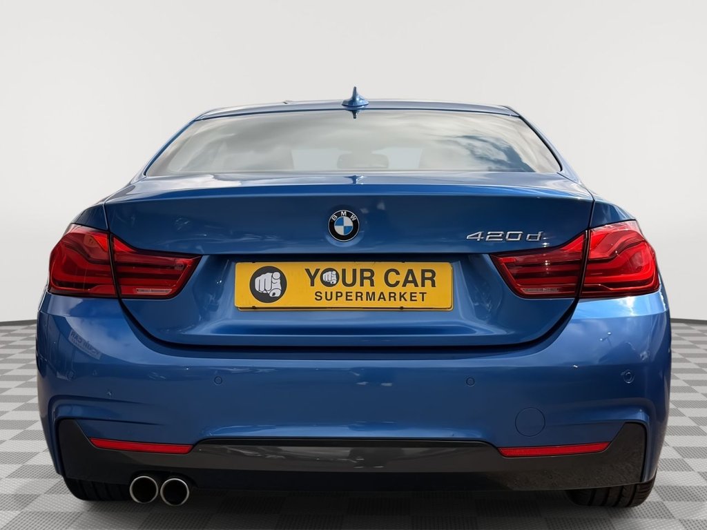 USED 2019 19 BMW 4 SERIES 2.0 420d M Sport Coupe 2dr Diesel Auto Euro 6 (s/s) (190 ps) Heated Seats, Sat Nav