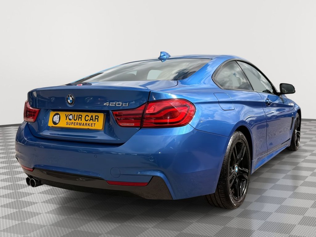USED 2019 19 BMW 4 SERIES 2.0 420d M Sport Coupe 2dr Diesel Auto Euro 6 (s/s) (190 ps) Heated Seats, Sat Nav