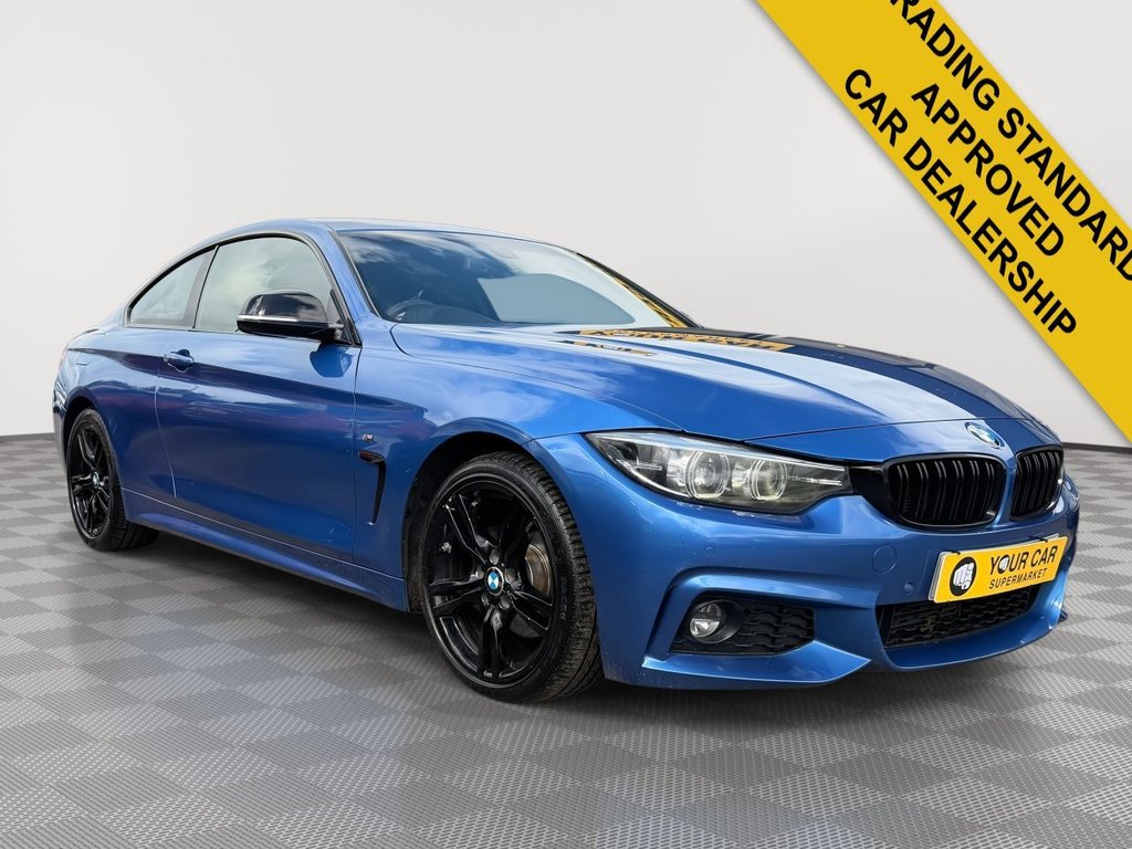 USED 2019 19 BMW 4 SERIES 2.0 420d M Sport Coupe 2dr Diesel Auto Euro 6 (s/s) (190 ps) Heated Seats, Sat Nav