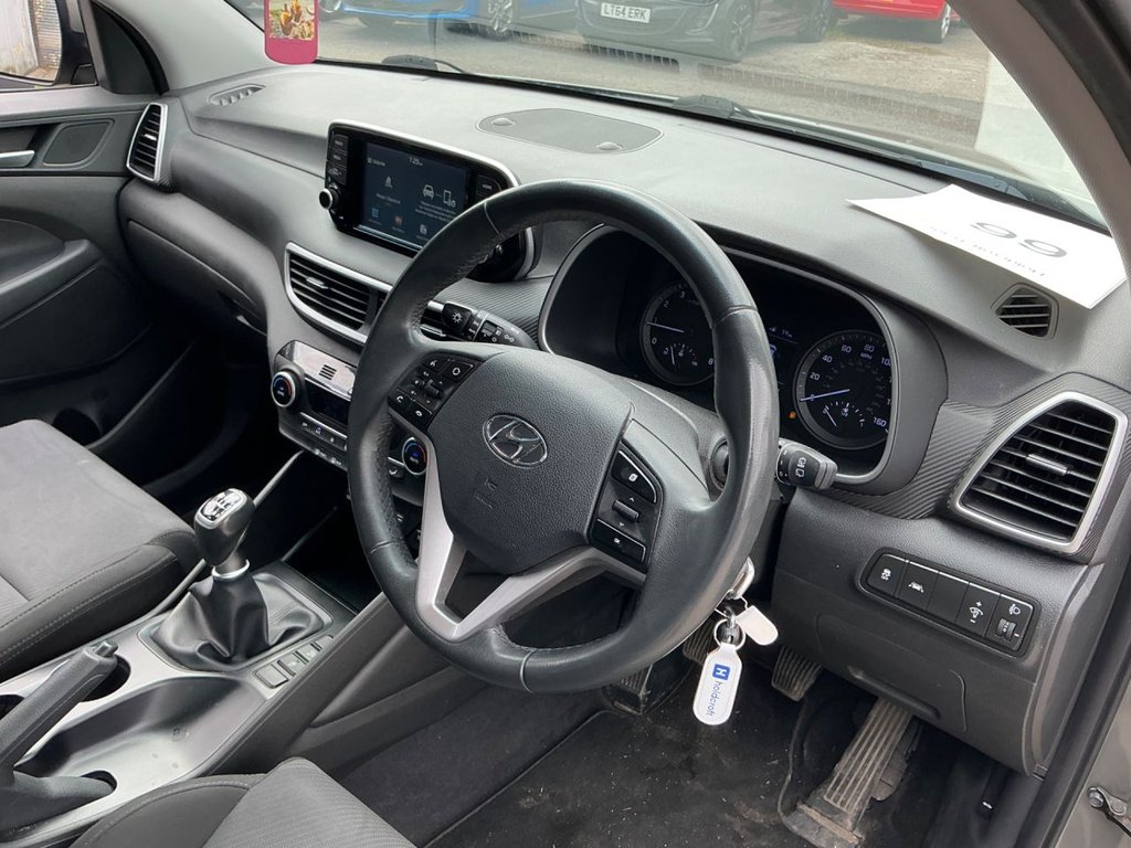 USED 2019 69 HYUNDAI TUCSON 1.6 GDi S Connect SUV 5dr Petrol Manual Euro 6 (s/s) (132 ps) 