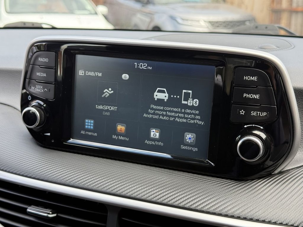 USED 2019 69 HYUNDAI TUCSON 1.6 GDi S Connect SUV 5dr Petrol Manual Euro 6 (s/s) (132 ps) Apple CarPlay, Rear Camera