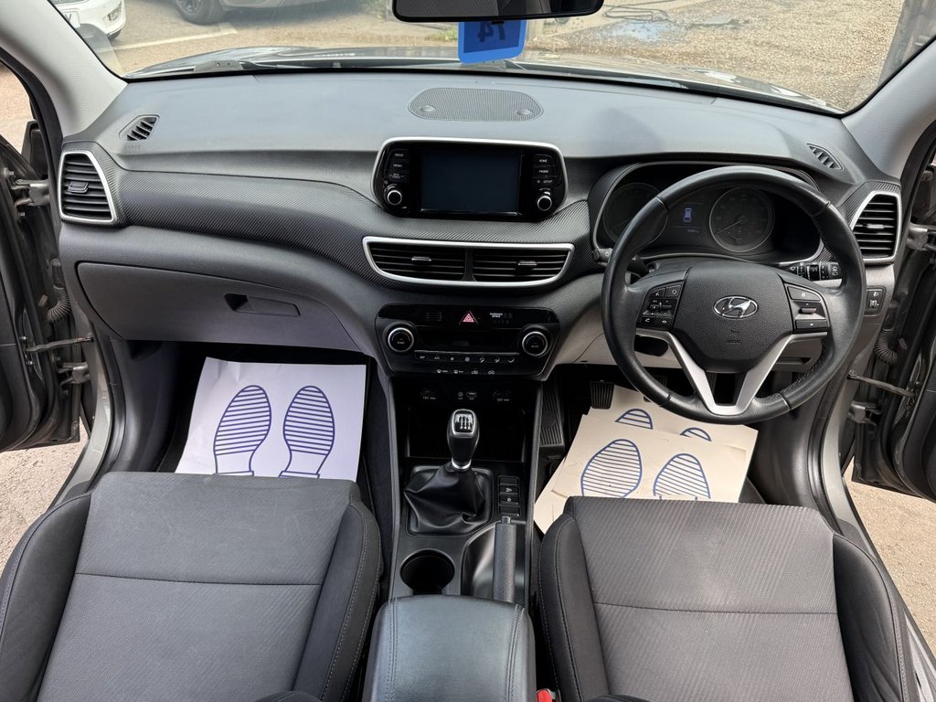 USED 2019 69 HYUNDAI TUCSON 1.6 GDi S Connect SUV 5dr Petrol Manual Euro 6 (s/s) (132 ps) Apple CarPlay, Rear Camera