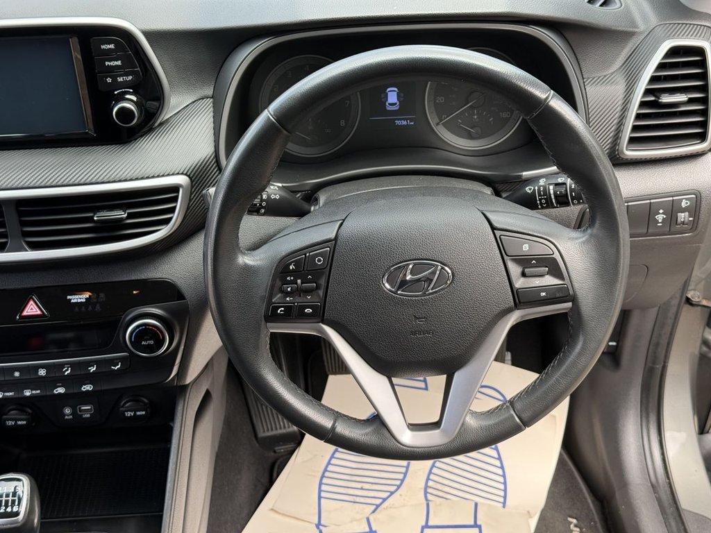 USED 2019 69 HYUNDAI TUCSON 1.6 GDi S Connect SUV 5dr Petrol Manual Euro 6 (s/s) (132 ps) Apple CarPlay, Rear Camera