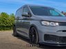 USED 2022 22 VOLKSWAGEN CADDY 2.0 TDI C20 Commerce Plus Panel Van 5dr Diesel DSG SWB Euro 6 (s/s) (122 ps) DSG AUTO + PURE GREY + R-LINE LEATHER + APPLE CAR