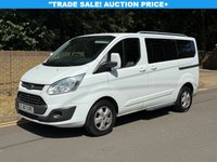 USED 2017 67 FORD TOURNEO CUSTOM 2.0 310 EcoBlue Titanium 170BHP EURO 6 L1 SWB 9 SEATER MINI BUS A/C+CRUISE+PRIVACY+NO VAT+