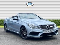 USED 2015 15 MERCEDES-BENZ E-CLASS 2.1 E220 BlueTEC AMG Line Cabriolet 2dr Diesel G-Tronic+ Euro 6 (s/s) (177 ps) Satellite Navigation