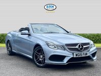 USED 2015 15 MERCEDES-BENZ E-CLASS 2.1 E220 BlueTEC AMG Line Cabriolet 2dr Diesel G-Tronic+ Euro 6 (s/s) (177 ps) Satellite Navigation