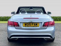 USED 2015 15 MERCEDES-BENZ E-CLASS 2.1 E220 BlueTEC AMG Line Cabriolet 2dr Diesel G-Tronic+ Euro 6 (s/s) (177 ps) Satellite Navigation