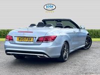 USED 2015 15 MERCEDES-BENZ E-CLASS 2.1 E220 BlueTEC AMG Line Cabriolet 2dr Diesel G-Tronic+ Euro 6 (s/s) (177 ps) Satellite Navigation