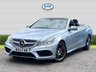 USED 2015 15 MERCEDES-BENZ E-CLASS 2.1 E220 BlueTEC AMG Line Cabriolet 2dr Diesel G-Tronic+ Euro 6 (s/s) (177 ps) Satellite Navigation